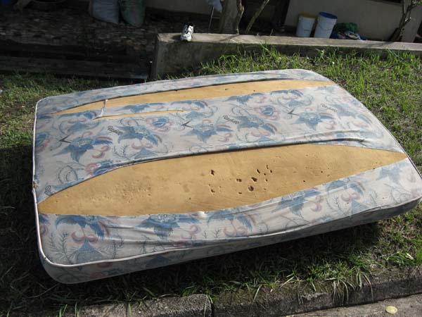 dirty mattress